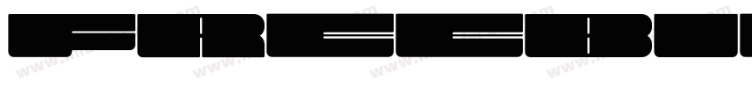 Freebie regular字体转换